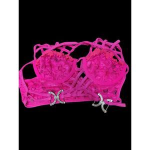 G World intimate pink bralette-medium